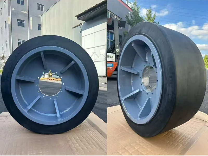 Гуми 40x16x30 користени на мостот за патнички кабини